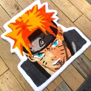 SALE $130 Handmade Naruto Rug